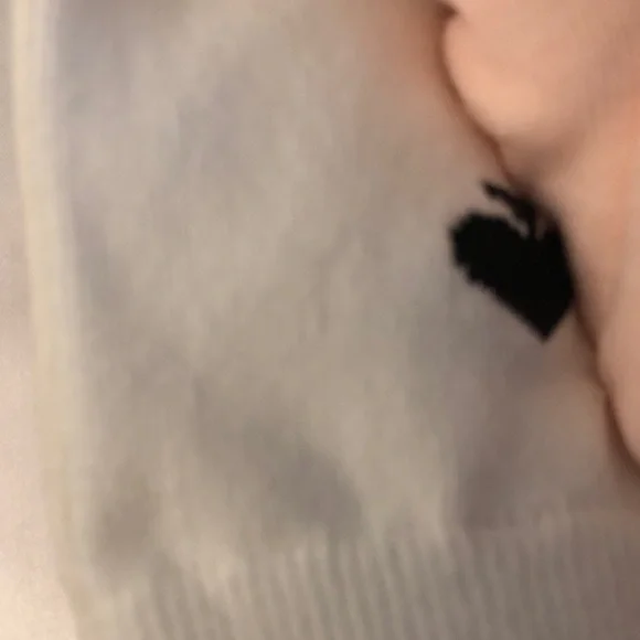 Kate Spade 3 Pair Crew Socks Pink With Doves, Red & White Shoe Size 4-10 NWT - Picture 8 of 11